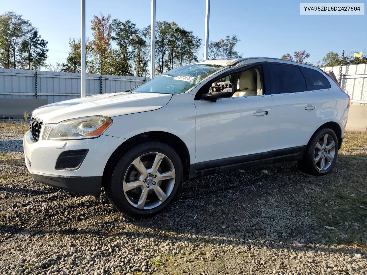 2013 Volvo Xc60 3.2 VIN: YV4952DL6D2427604 Lot: 74971874