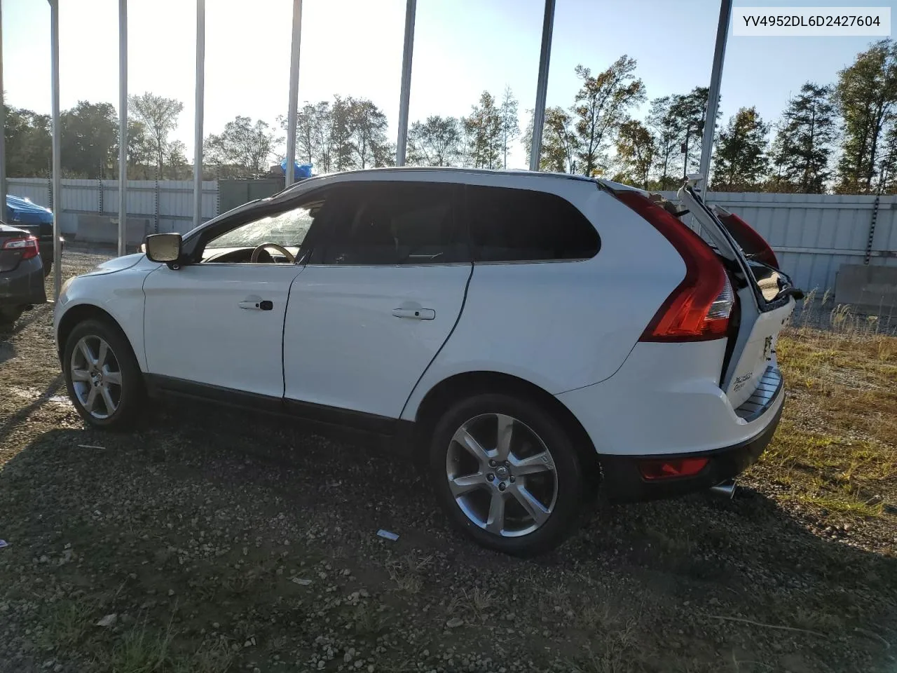 2013 Volvo Xc60 3.2 VIN: YV4952DL6D2427604 Lot: 74971874