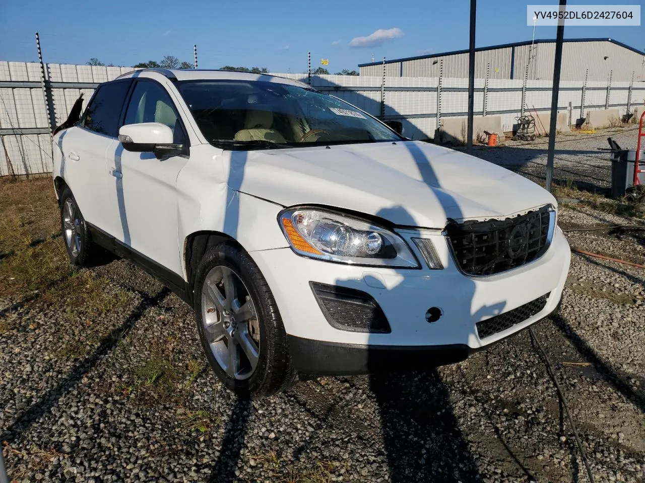 2013 Volvo Xc60 3.2 VIN: YV4952DL6D2427604 Lot: 74971874