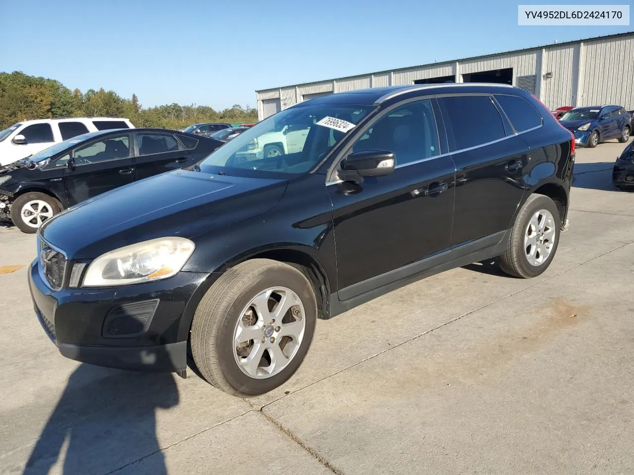 2013 Volvo Xc60 3.2 VIN: YV4952DL6D2424170 Lot: 76996324