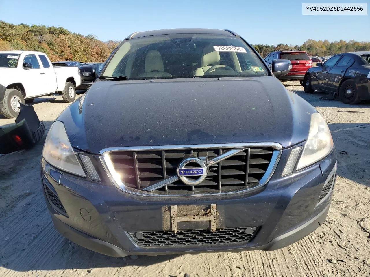 2013 Volvo Xc60 3.2 VIN: YV4952DZ6D2442656 Lot: 78628104