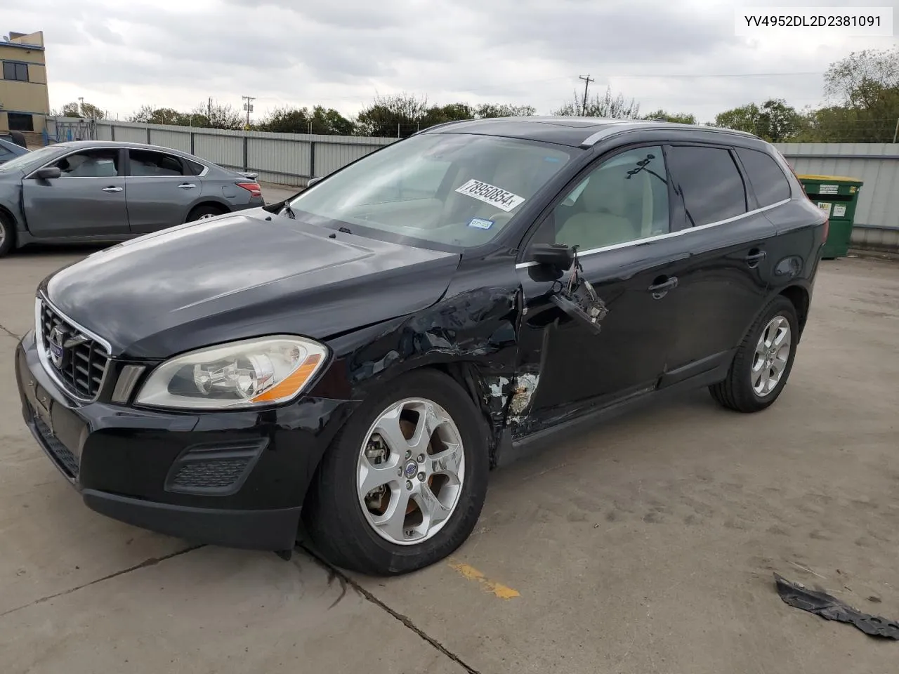 2013 Volvo Xc60 3.2 VIN: YV4952DL2D2381091 Lot: 78950854