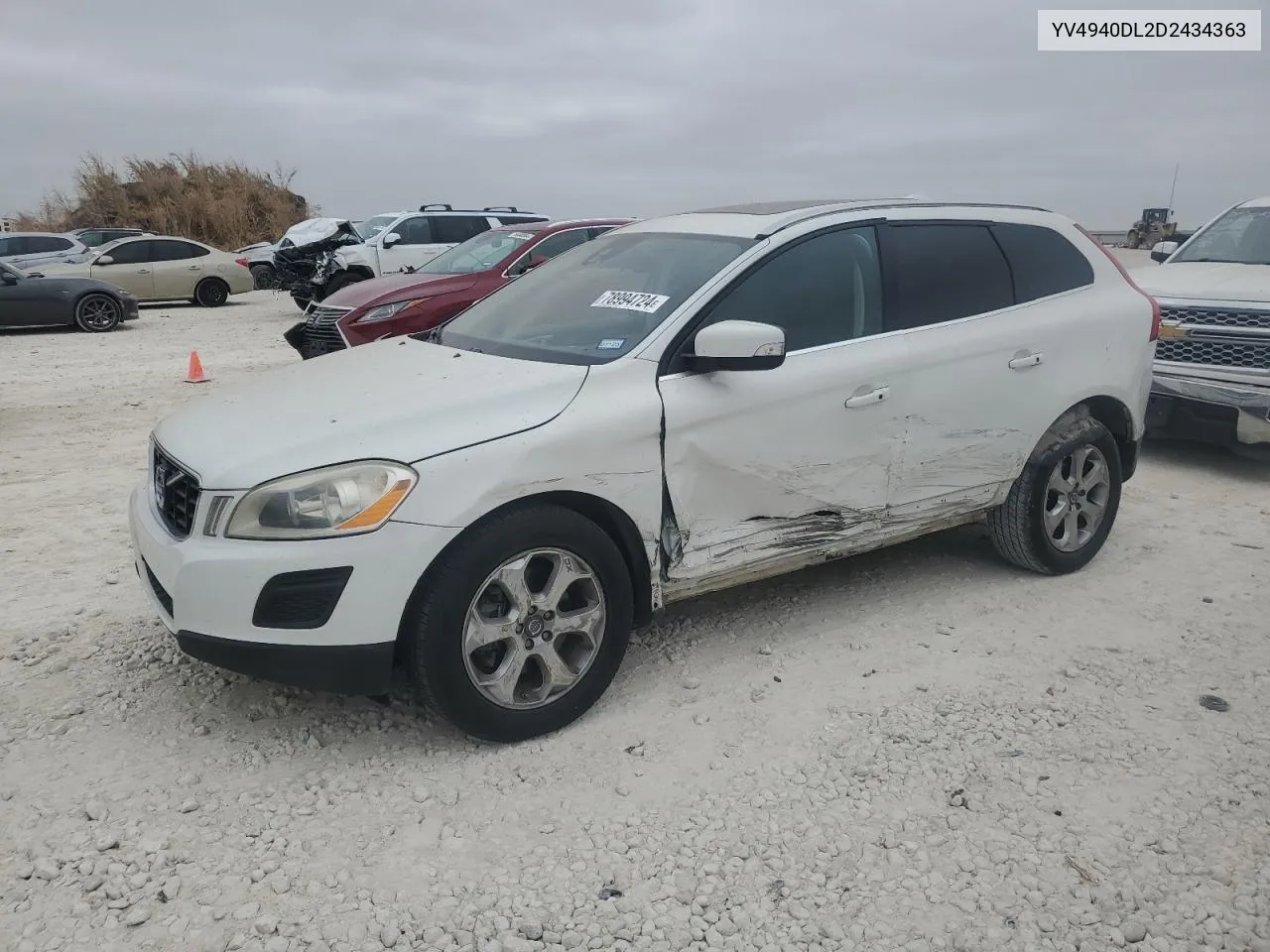 2013 Volvo Xc60 3.2 VIN: YV4940DL2D2434363 Lot: 78994724