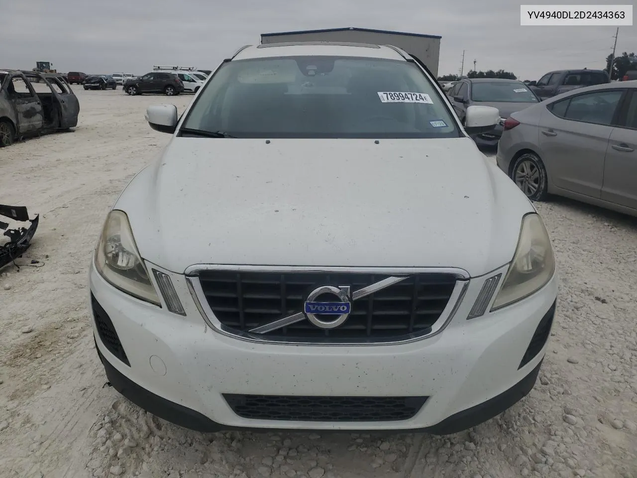 2013 Volvo Xc60 3.2 VIN: YV4940DL2D2434363 Lot: 78994724