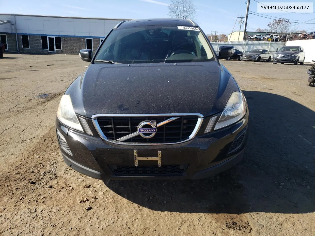 2013 Volvo Xc60 3.2 VIN: YV4940DZ5D2455177 Lot: 79391984