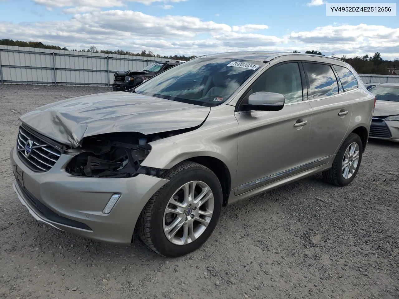 2014 Volvo Xc60 3.2 VIN: YV4952DZ4E2512656 Lot: 76053334