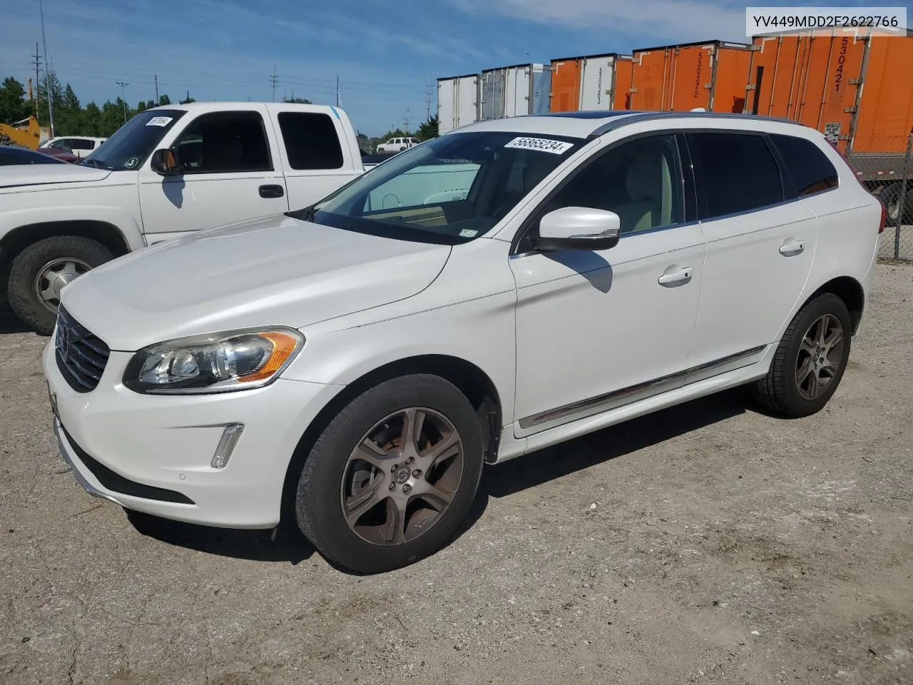 YV449MDD2F2622766 2015 Volvo Xc60 T6 Platinum