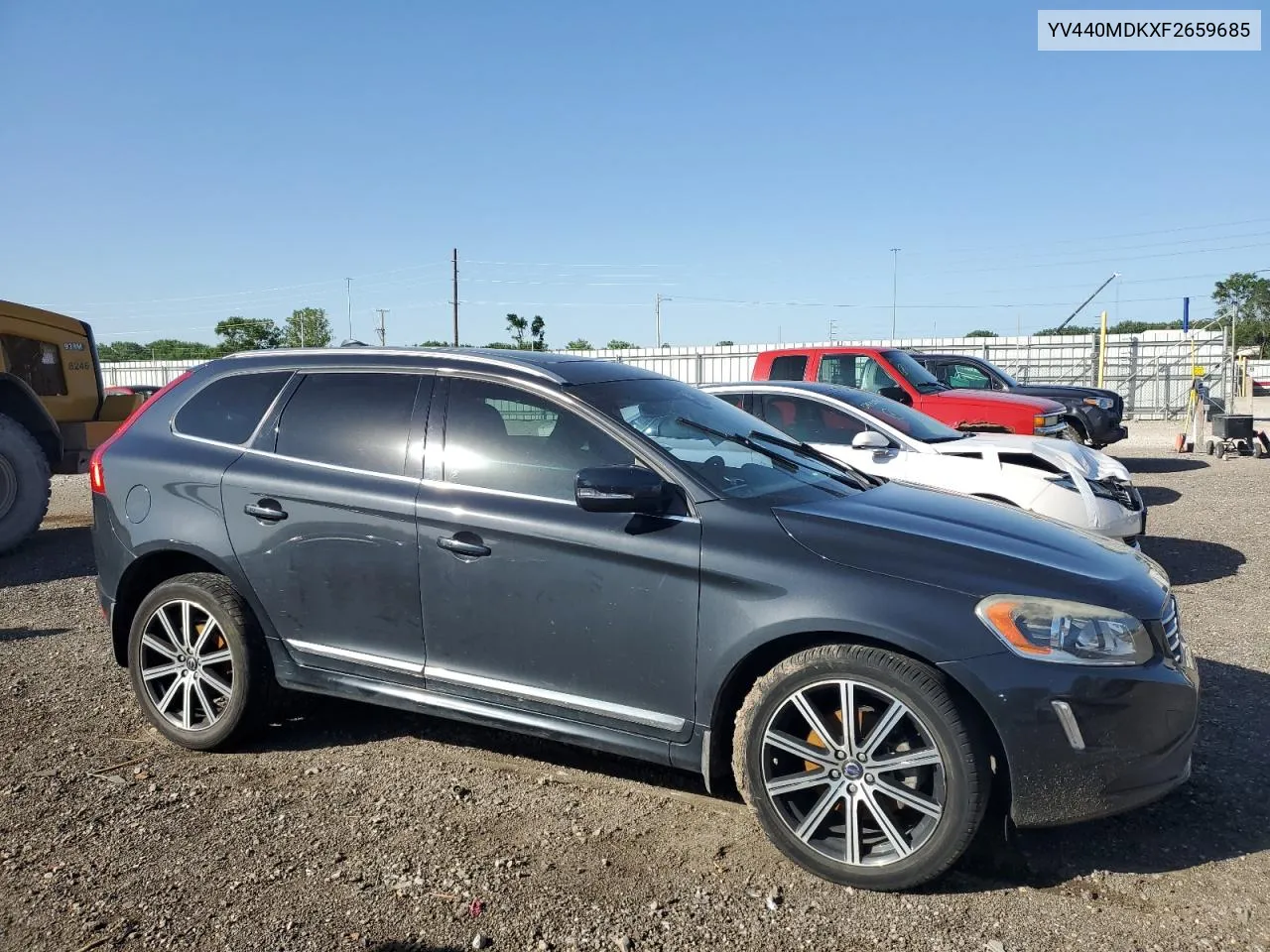 YV440MDKXF2659685 2015 Volvo Xc60 T5 Premier