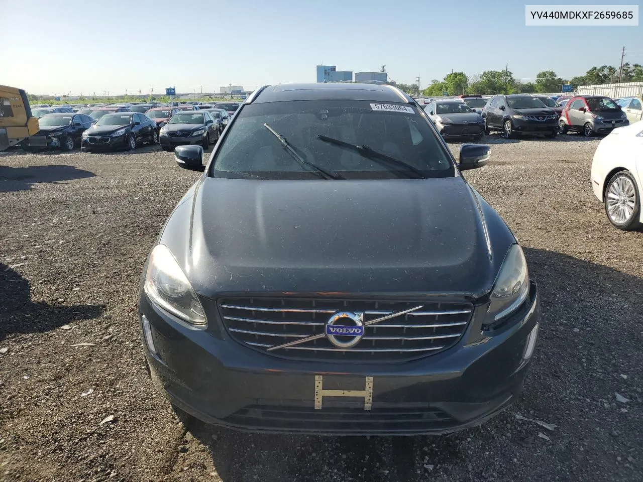 2015 Volvo Xc60 T5 Premier VIN: YV440MDKXF2659685 Lot: 57633064