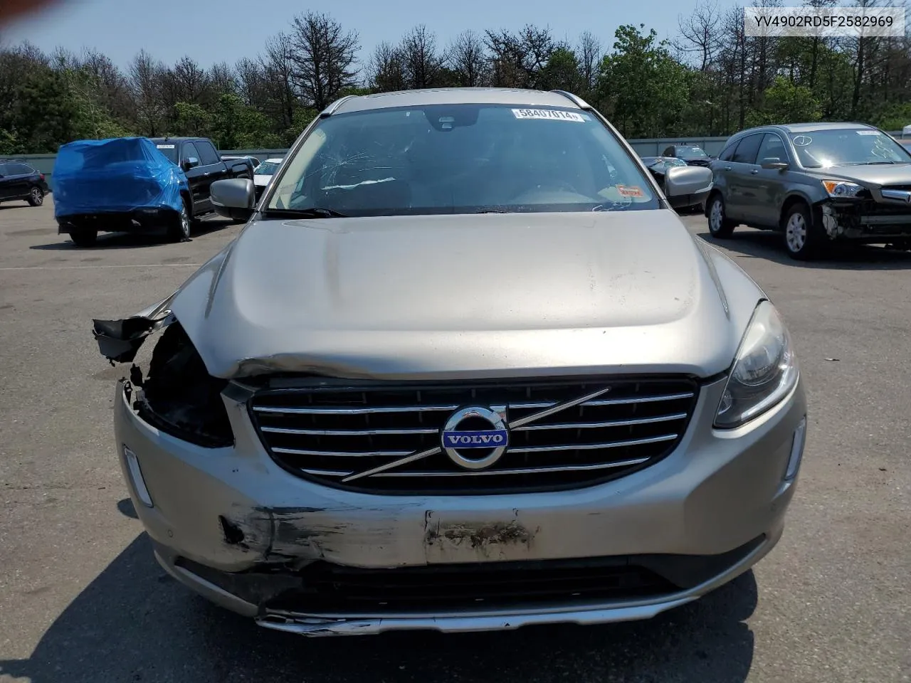 2015 Volvo Xc60 T6 Platinum VIN: YV4902RD5F2582969 Lot: 58407014