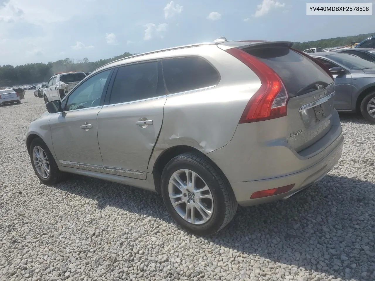 YV440MDBXF2578508 2015 Volvo Xc60 T5 Premier