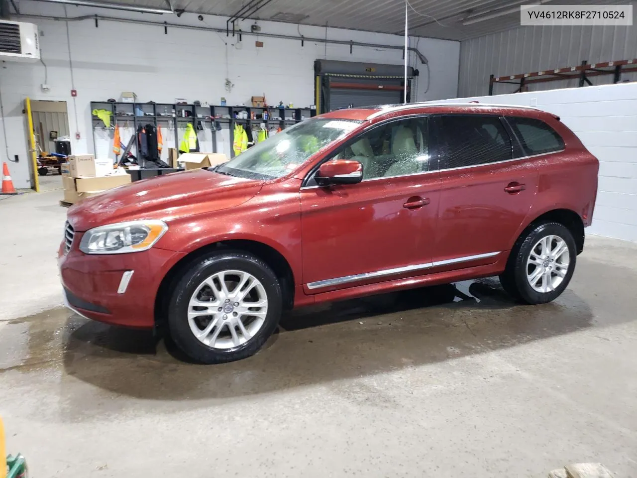 2015 Volvo Xc60 T5 Premier VIN: YV4612RK8F2710524 Lot: 62391304