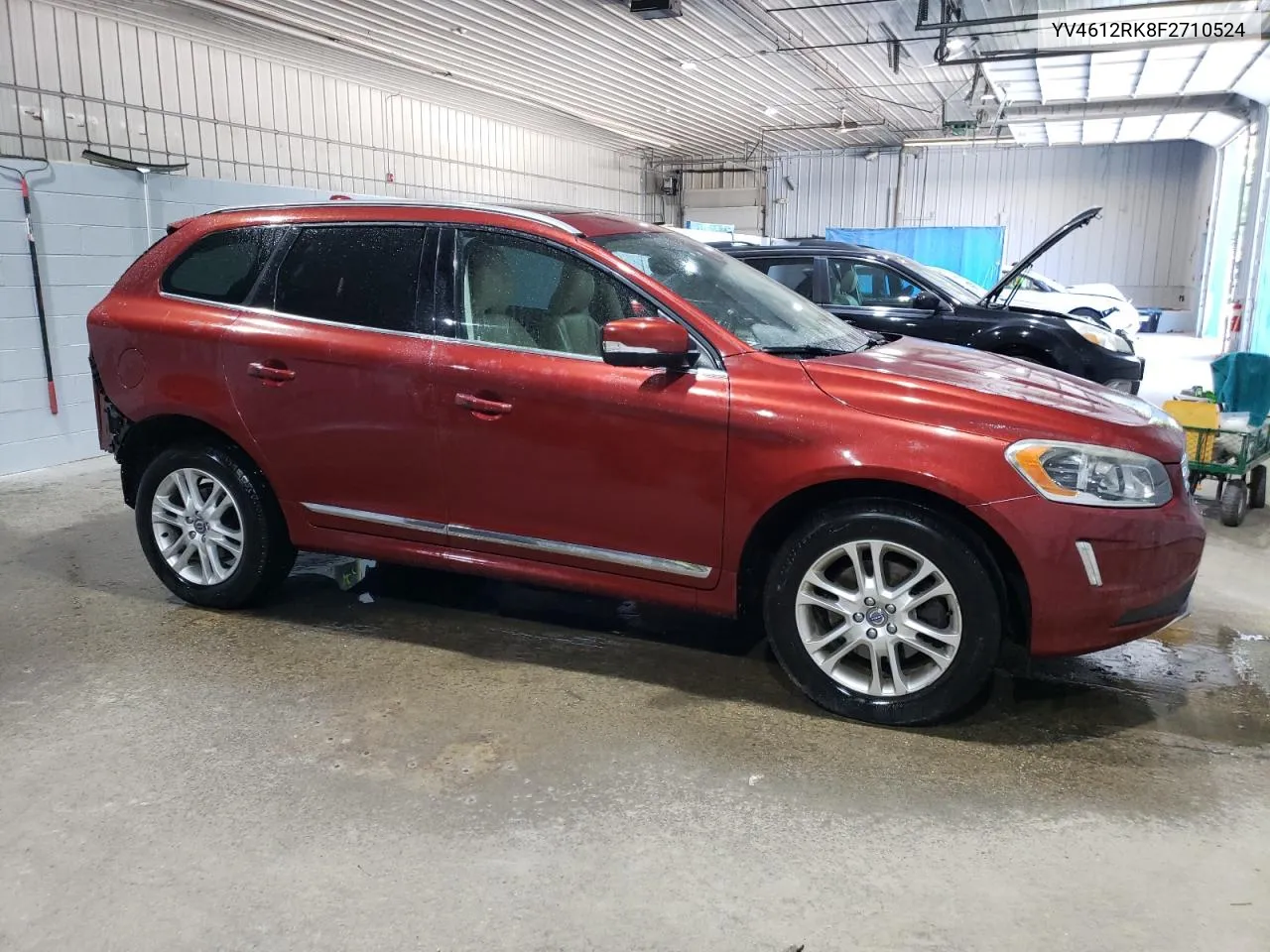 2015 Volvo Xc60 T5 Premier VIN: YV4612RK8F2710524 Lot: 62391304