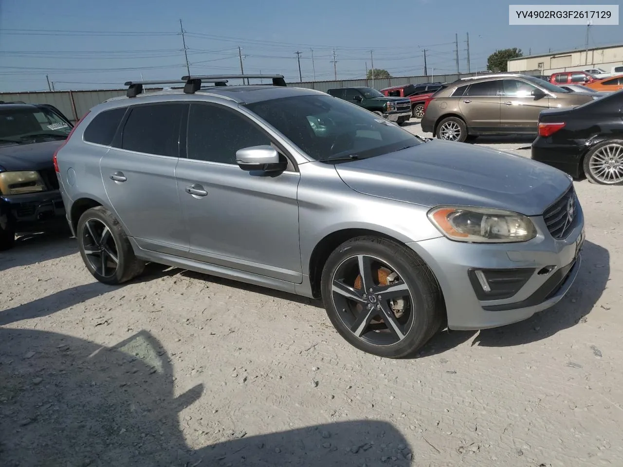 YV4902RG3F2617129 2015 Volvo Xc60 T6 R-Design Premier Plus