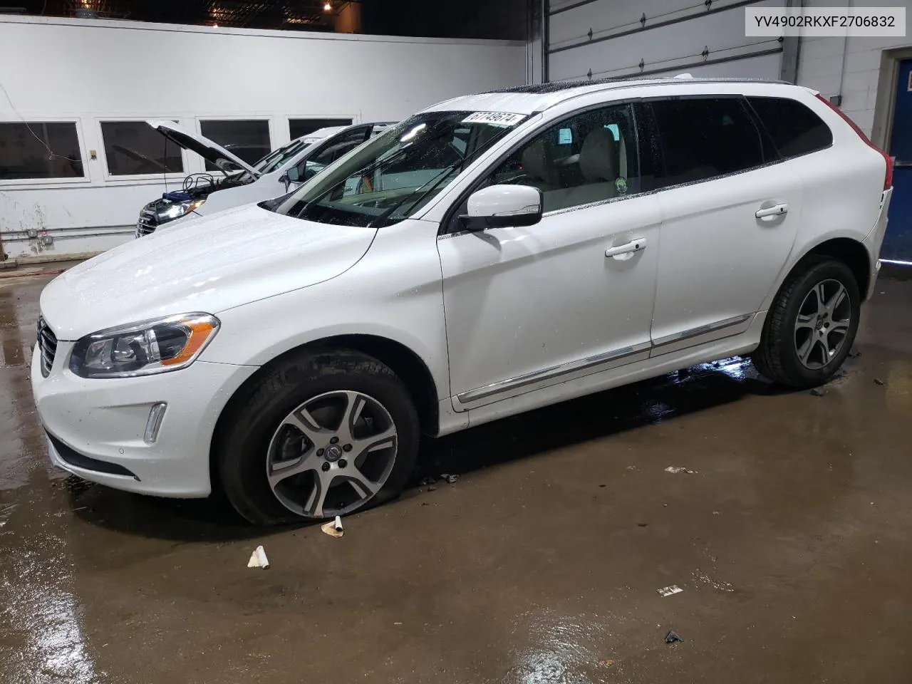 2015 Volvo Xc60 T6 Premier VIN: YV4902RKXF2706832 Lot: 67749674