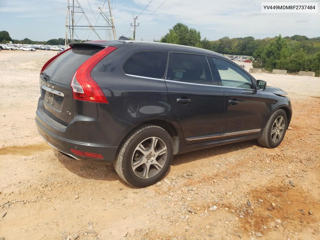 2015 Volvo Xc60 T6 Platinum VIN: YV449MDM8F2737484 Lot: 69173214