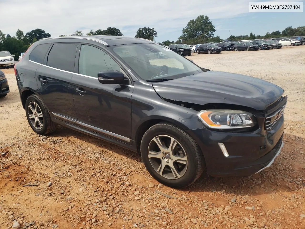 2015 Volvo Xc60 T6 Platinum VIN: YV449MDM8F2737484 Lot: 69173214