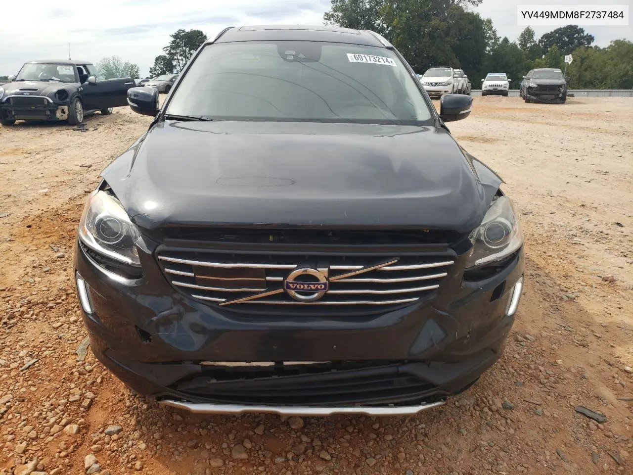 YV449MDM8F2737484 2015 Volvo Xc60 T6 Platinum