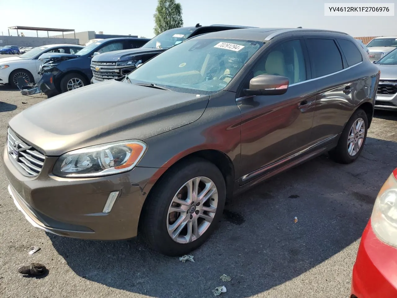 YV4612RK1F2706976 2015 Volvo Xc60 T5 Premier