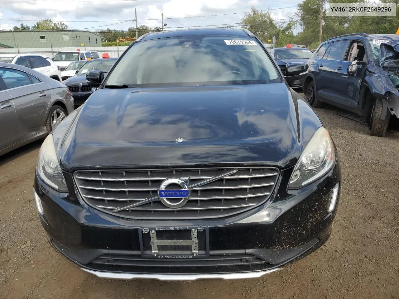 2015 Volvo Xc60 T5 Premier VIN: YV4612RK0F2649296 Lot: 70670564