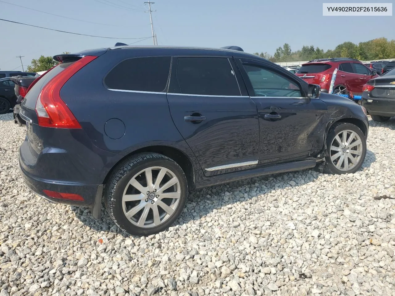 YV4902RD2F2615636 2015 Volvo Xc60 T6 Platinum