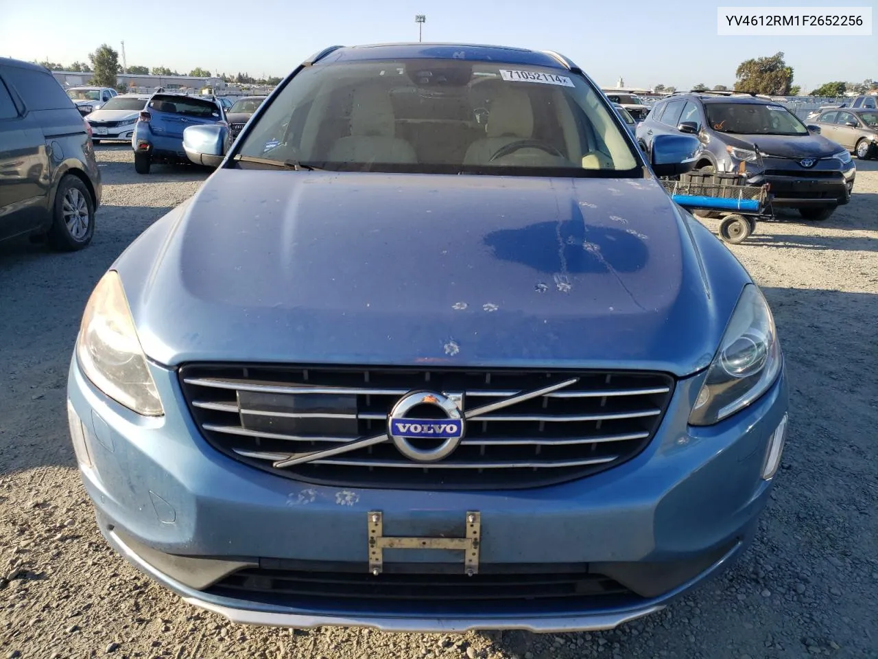 2015 Volvo Xc60 T5 Platinum VIN: YV4612RM1F2652256 Lot: 71052114