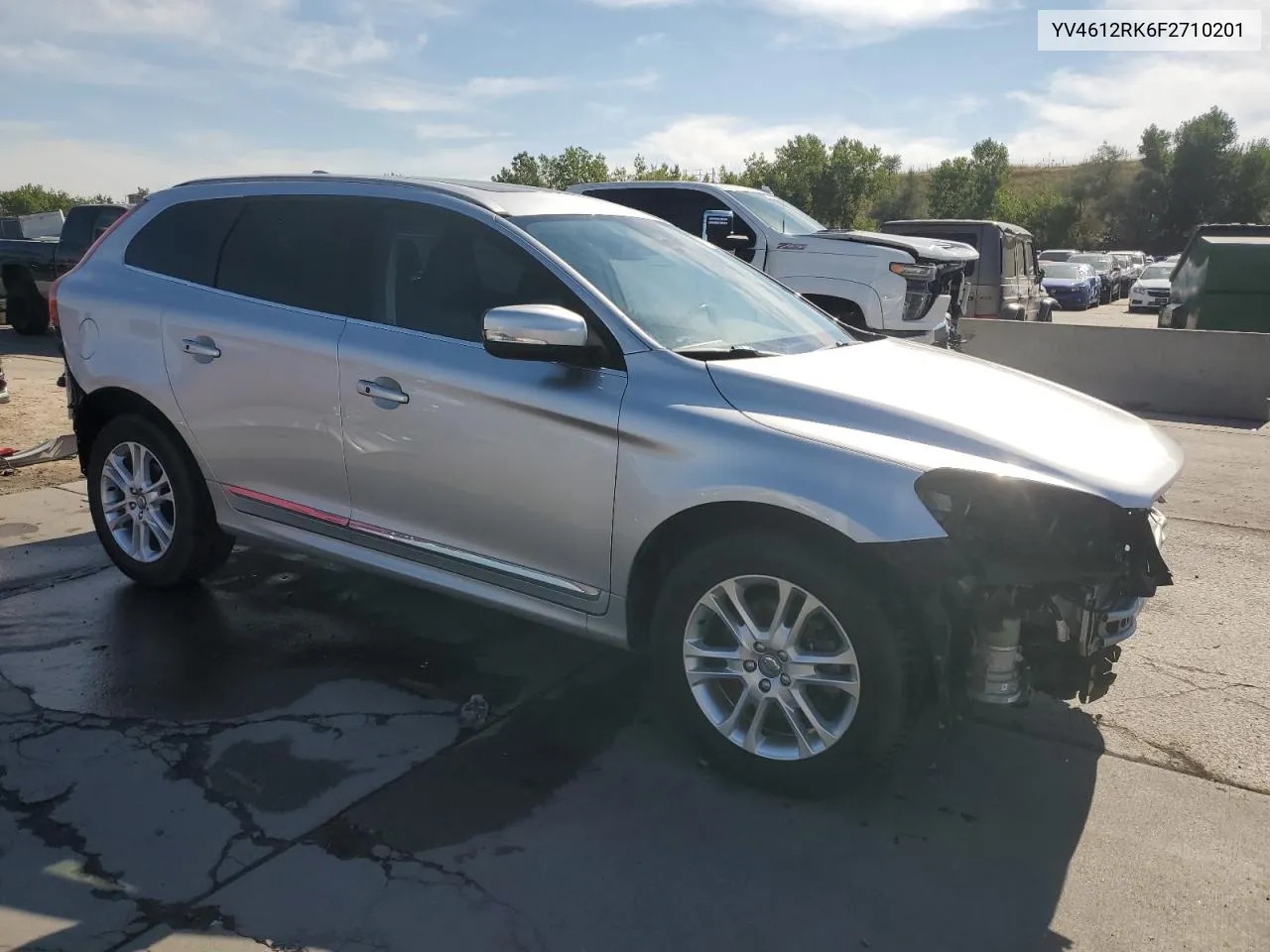 2015 Volvo Xc60 T5 Premier VIN: YV4612RK6F2710201 Lot: 71130484