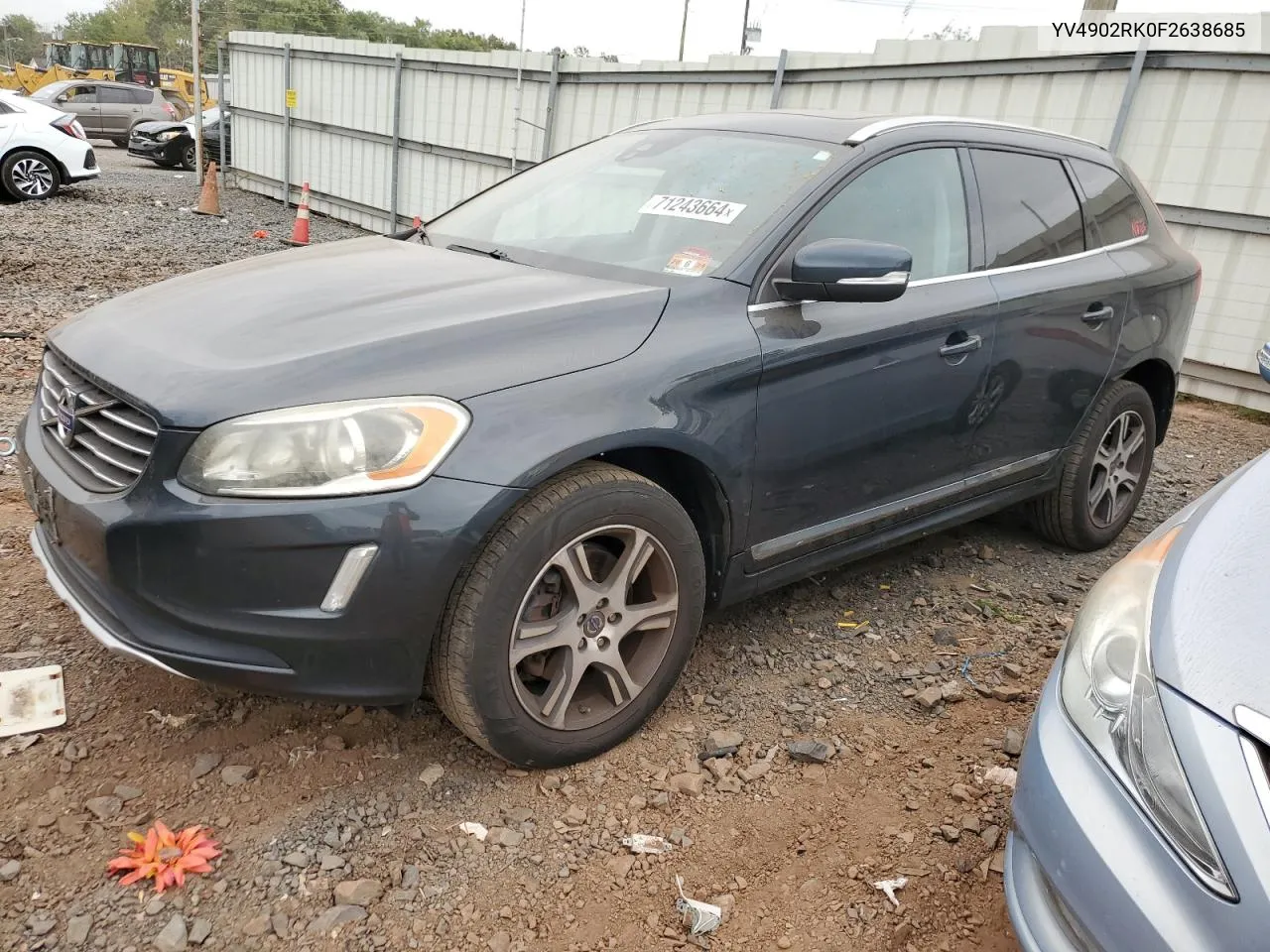 2015 Volvo Xc60 T6 Premier VIN: YV4902RK0F2638685 Lot: 71243664