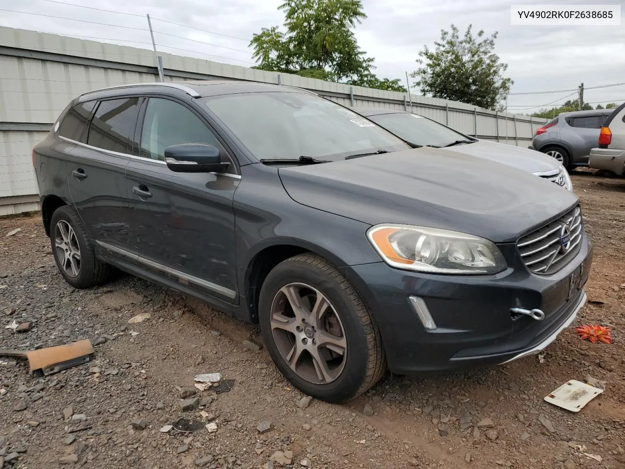 YV4902RK0F2638685 2015 Volvo Xc60 T6 Premier