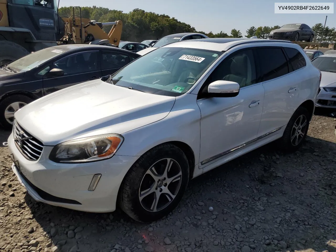 YV4902RB4F2622649 2015 Volvo Xc60 T6 Premier