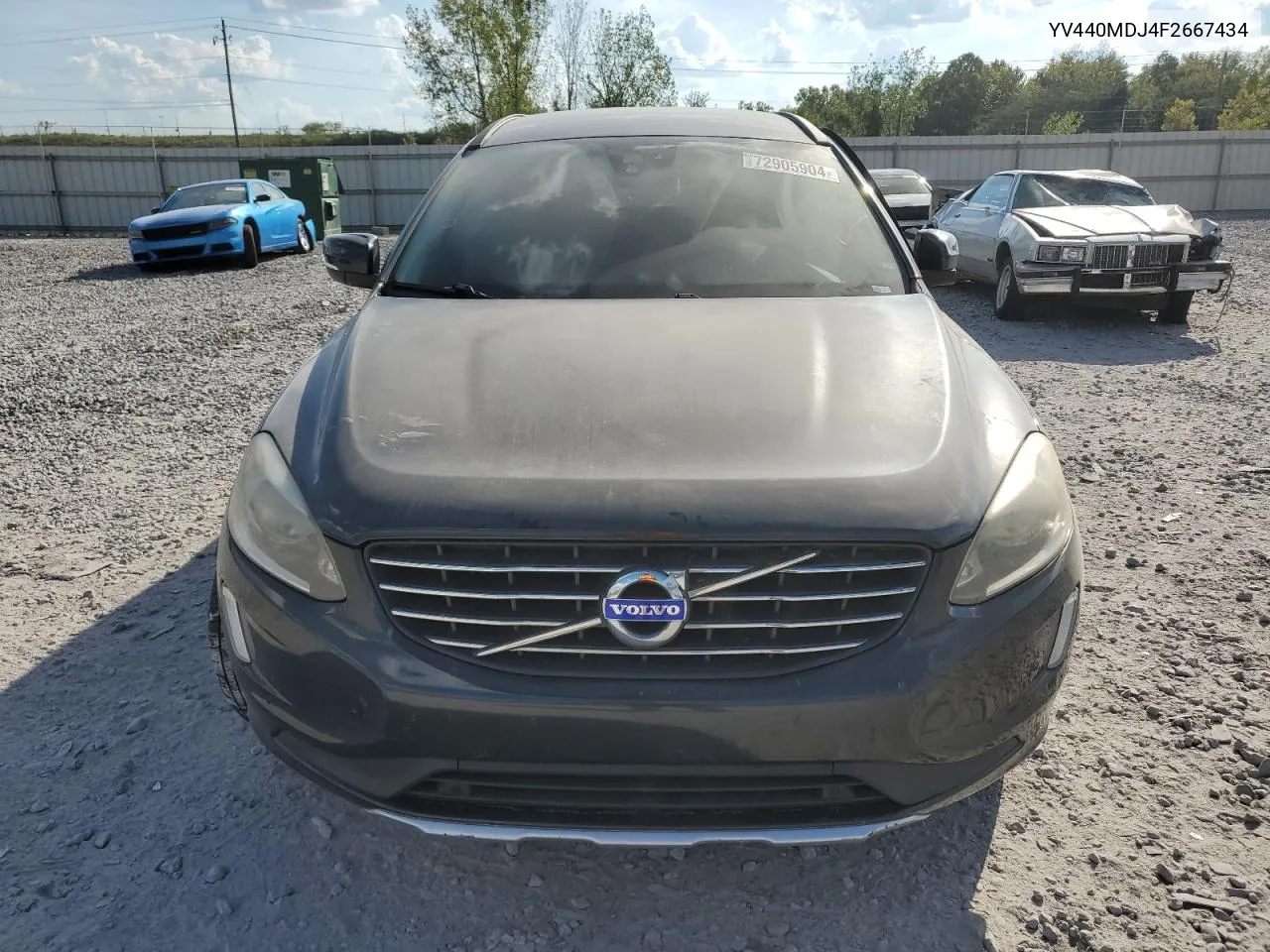 2015 Volvo Xc60 T5 VIN: YV440MDJ4F2667434 Lot: 72905904