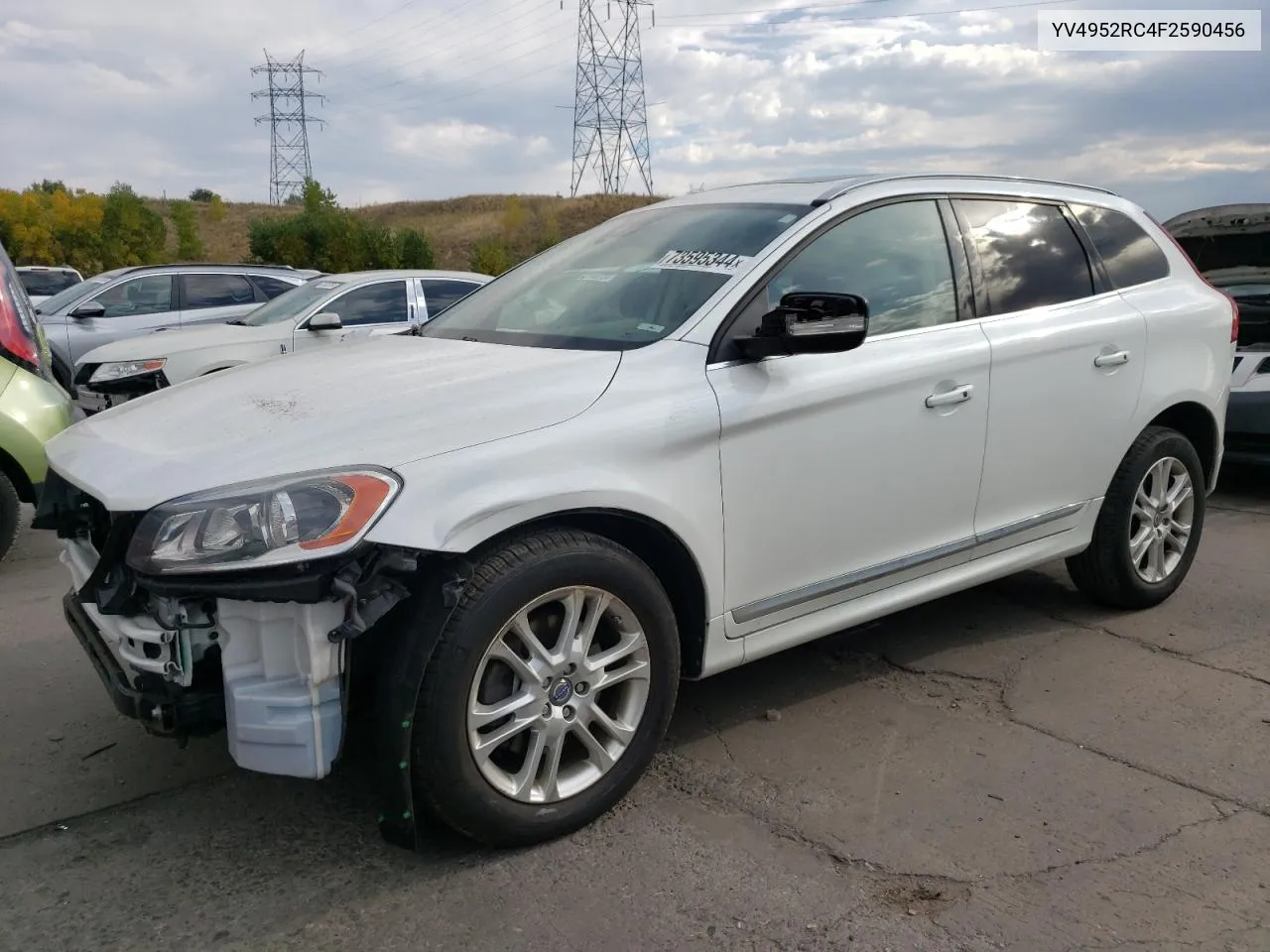 2015 Volvo Xc60 3.2 Premier + VIN: YV4952RC4F2590456 Lot: 73595344