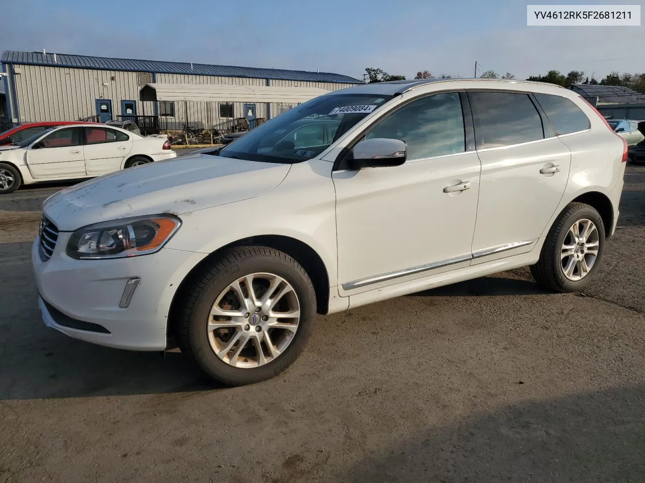 2015 Volvo Xc60 T5 Premier VIN: YV4612RK5F2681211 Lot: 74009084