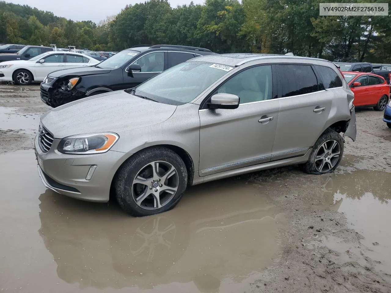 2015 Volvo Xc60 T6 Platinum VIN: YV4902RM2F2756156 Lot: 74297724