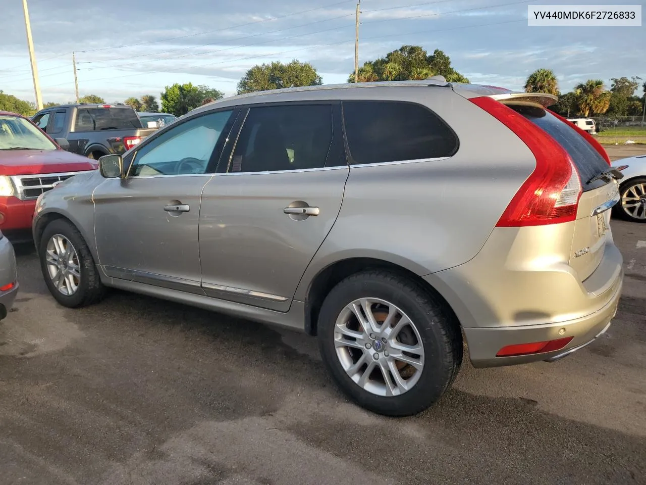 2015 Volvo Xc60 T5 Premier VIN: YV440MDK6F2726833 Lot: 74470814