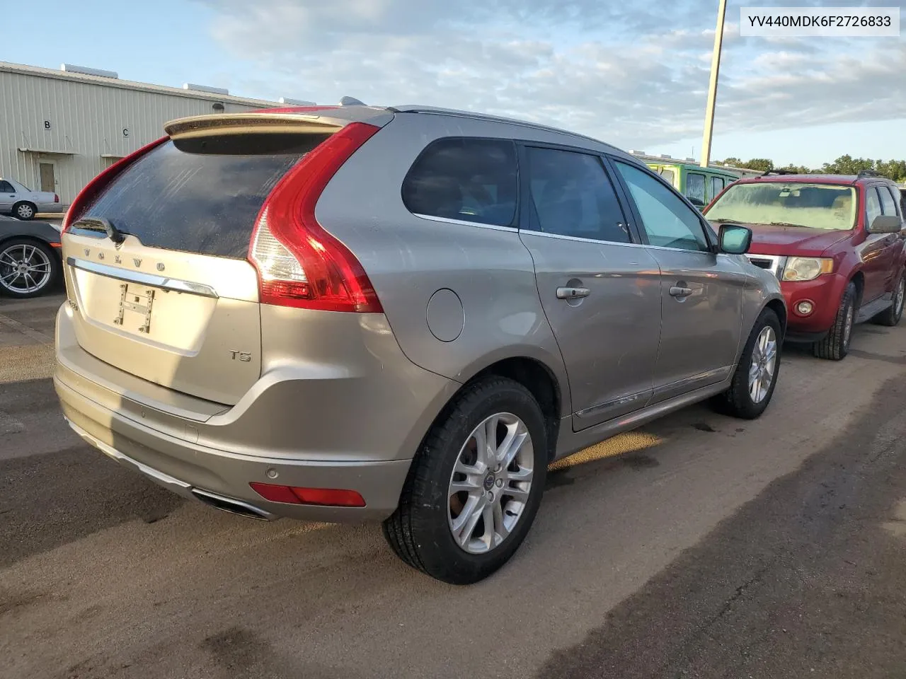 2015 Volvo Xc60 T5 Premier VIN: YV440MDK6F2726833 Lot: 74470814