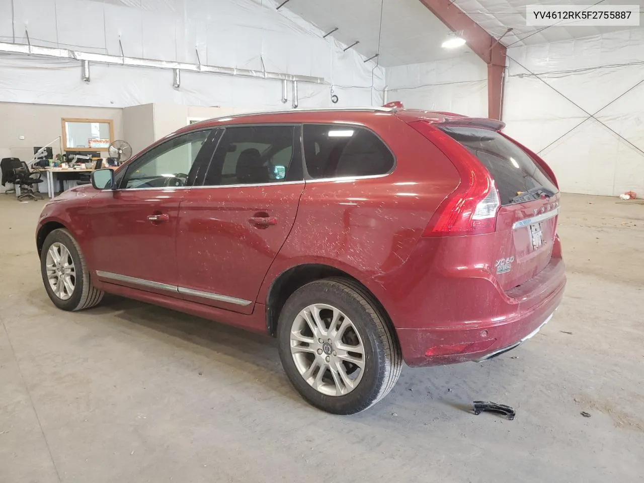 2015 Volvo Xc60 T5 Premier VIN: YV4612RK5F2755887 Lot: 74872744