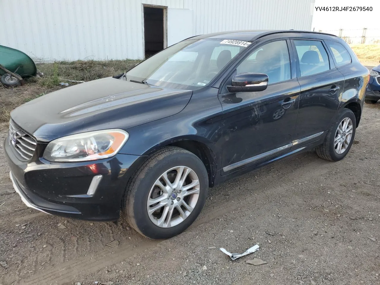 2015 Volvo Xc60 T5 VIN: YV4612RJ4F2679540 Lot: 74928914