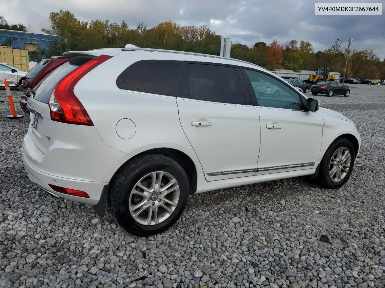 YV440MDK3F2667644 2015 Volvo Xc60 T5 Premier