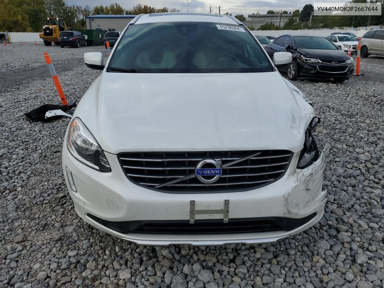 2015 Volvo Xc60 T5 Premier VIN: YV440MDK3F2667644 Lot: 75736364