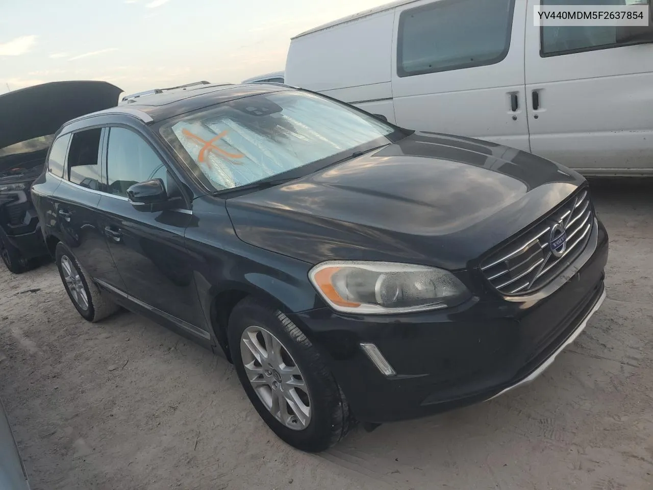 2015 Volvo Xc60 T5 Platinum VIN: YV440MDM5F2637854 Lot: 75950974