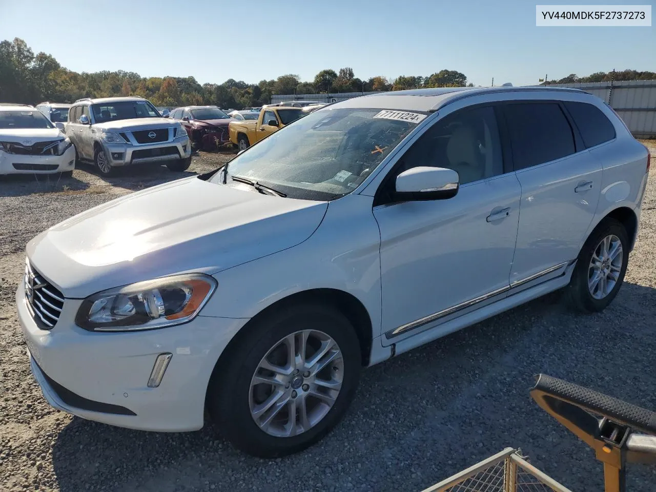 2015 Volvo Xc60 T5 Premier VIN: YV440MDK5F2737273 Lot: 77111224