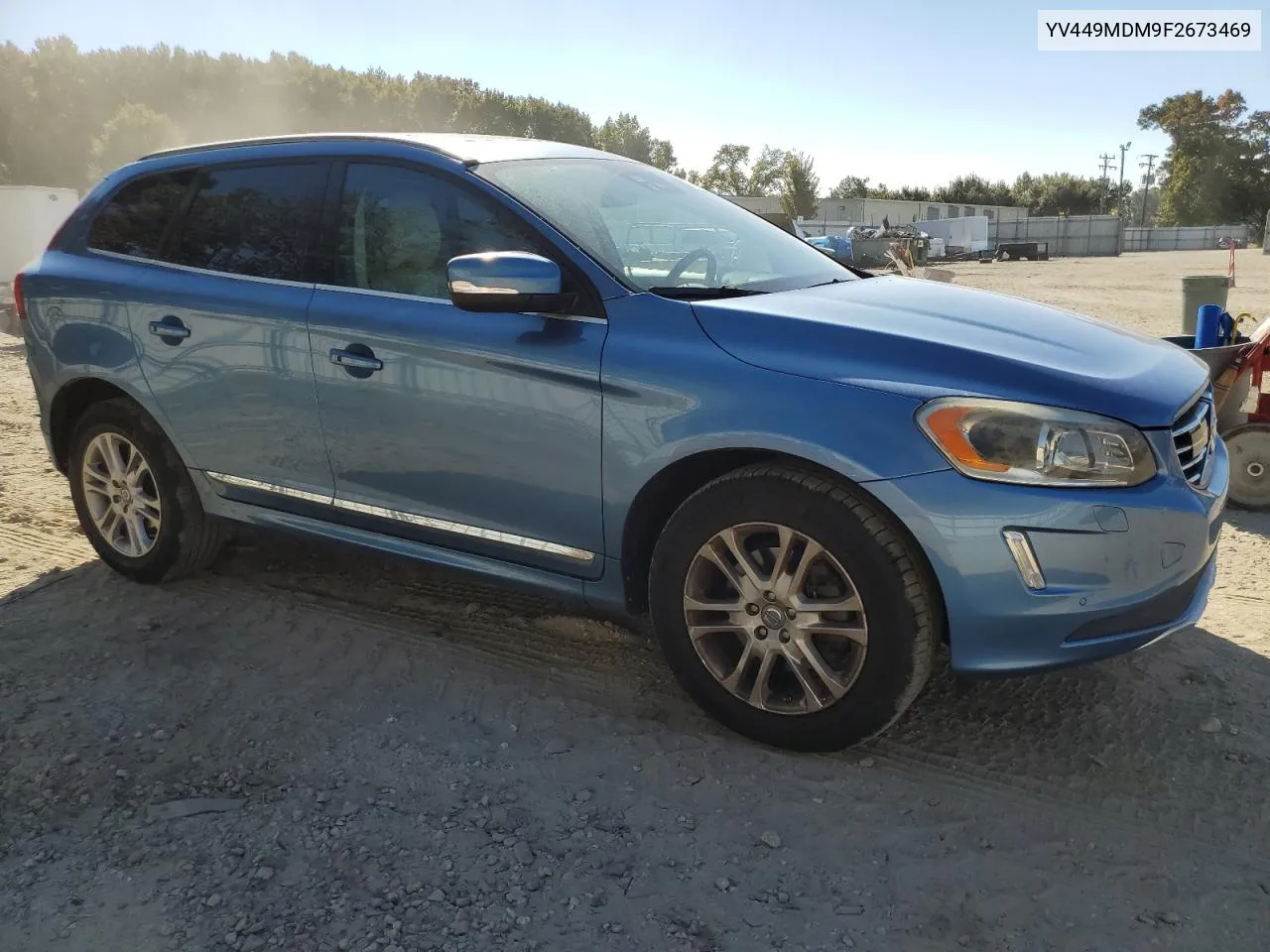 2015 Volvo Xc60 T6 Platinum VIN: YV449MDM9F2673469 Lot: 77243734