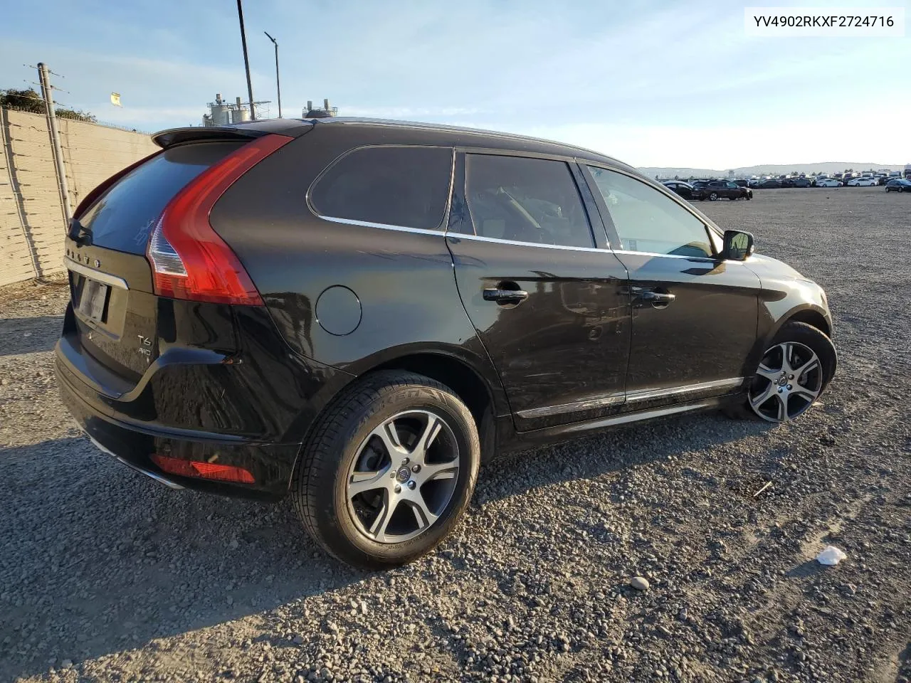 2015 Volvo Xc60 T6 Premier VIN: YV4902RKXF2724716 Lot: 78004634