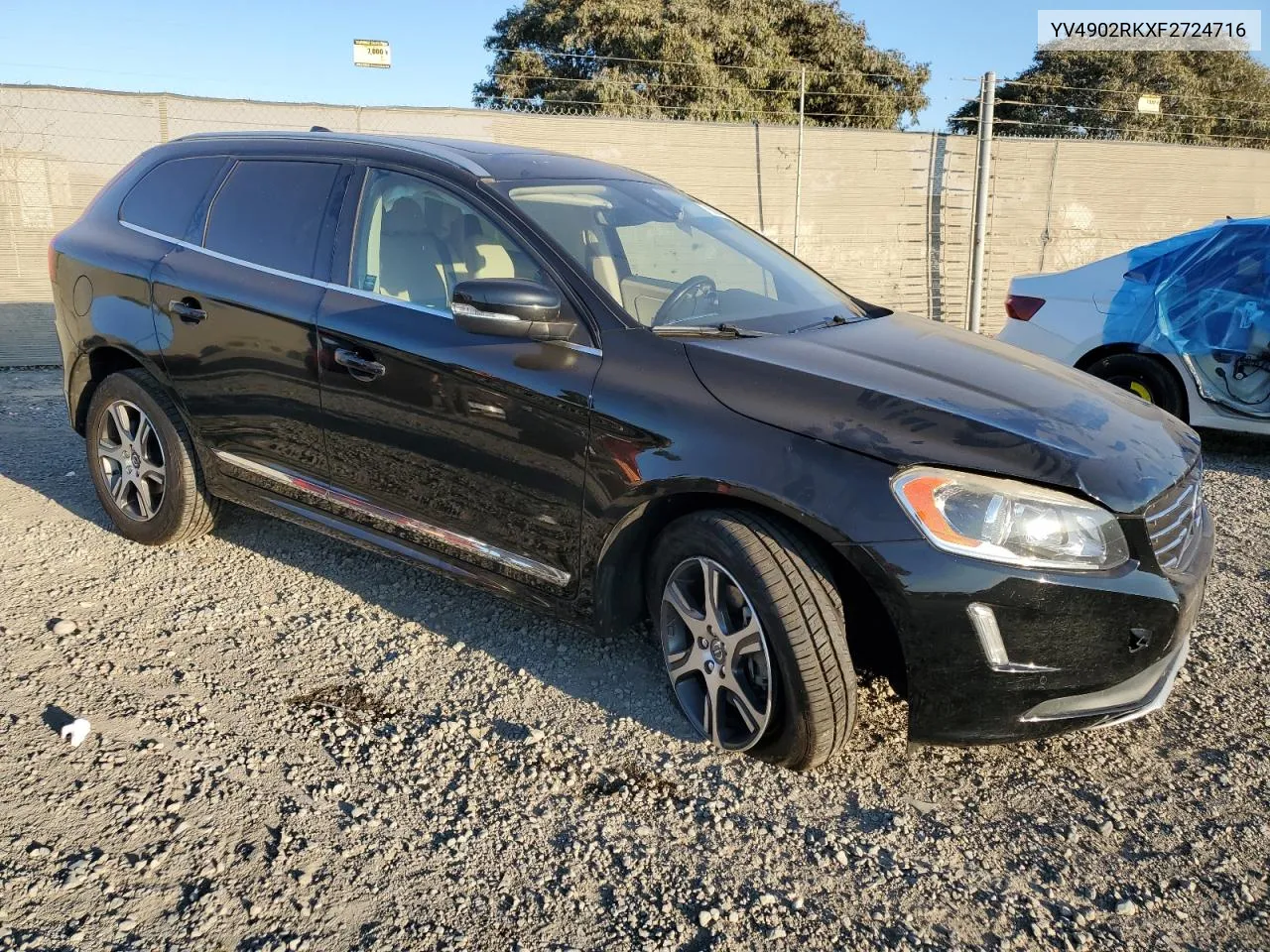 2015 Volvo Xc60 T6 Premier VIN: YV4902RKXF2724716 Lot: 78004634