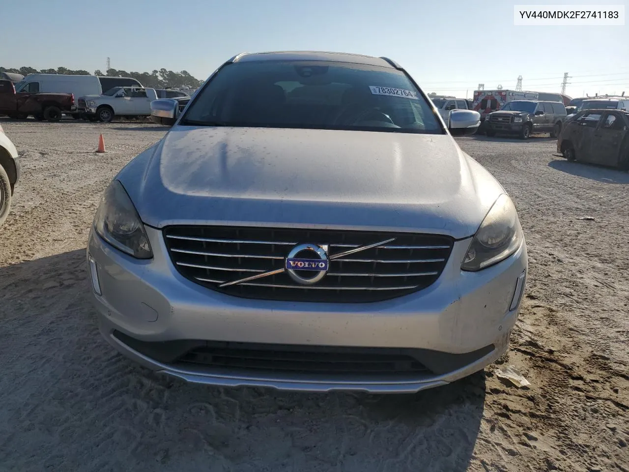 2015 Volvo Xc60 T5 Premier VIN: YV440MDK2F2741183 Lot: 78302764