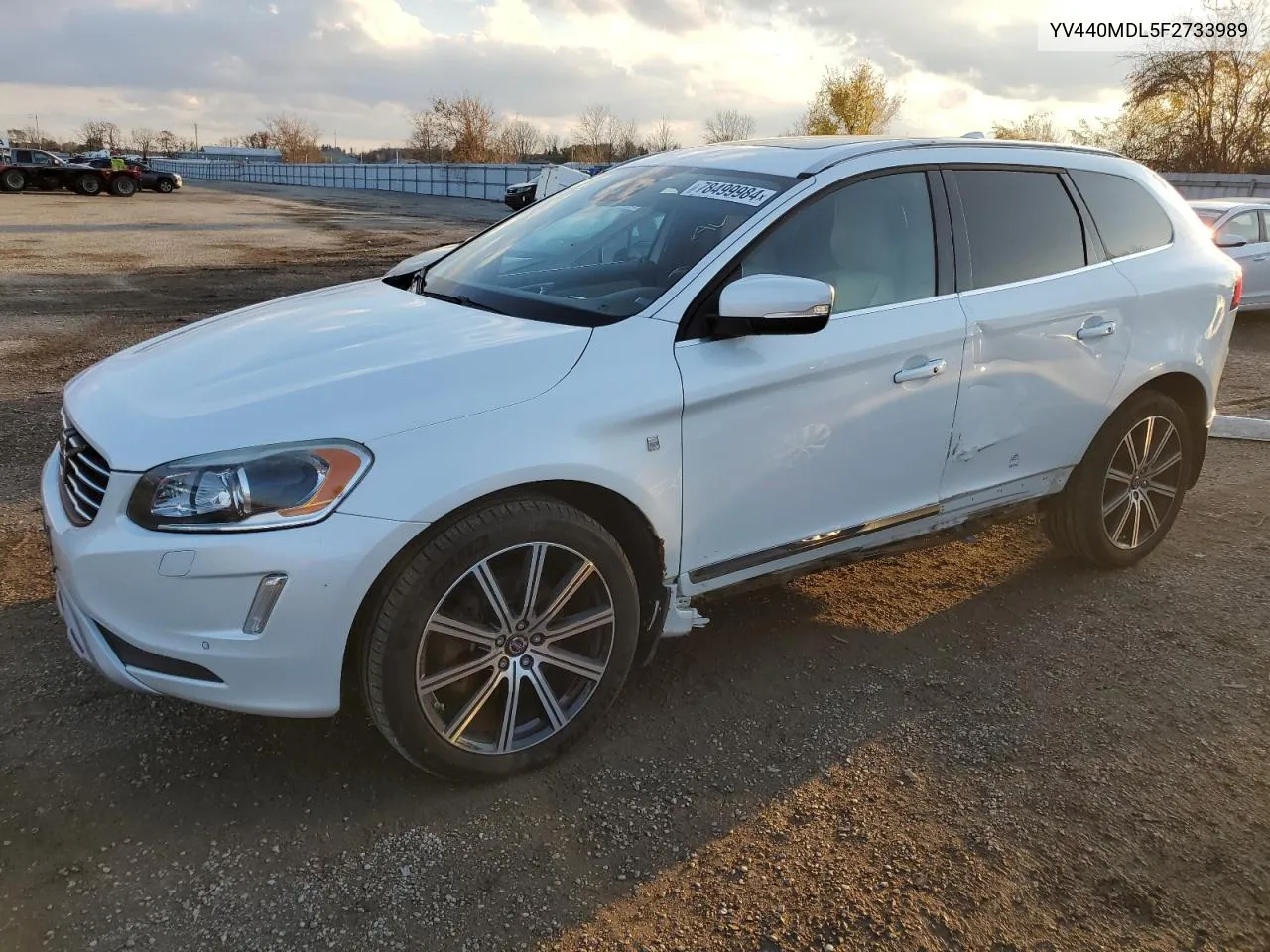 2015 Volvo Xc60 T5 Premier+ VIN: YV440MDL5F2733989 Lot: 78499984