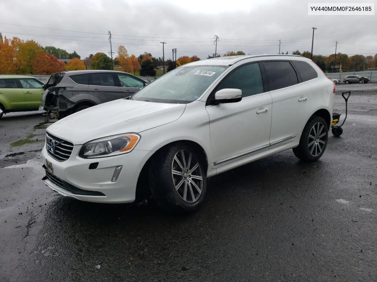 2015 Volvo Xc60 T5 Platinum VIN: YV440MDM0F2646185 Lot: 78518414