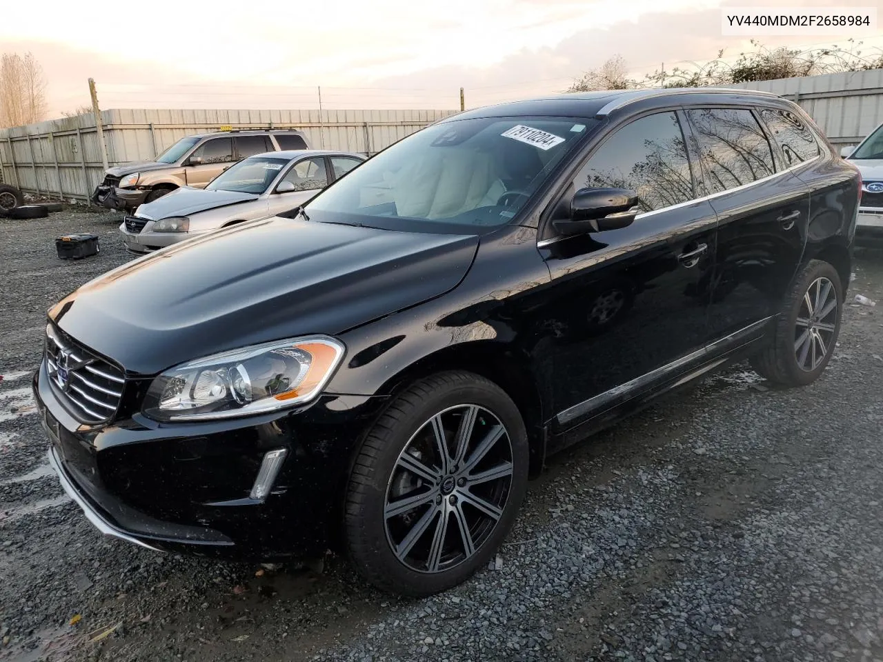 2015 Volvo Xc60 T5 Platinum VIN: YV440MDM2F2658984 Lot: 79110204