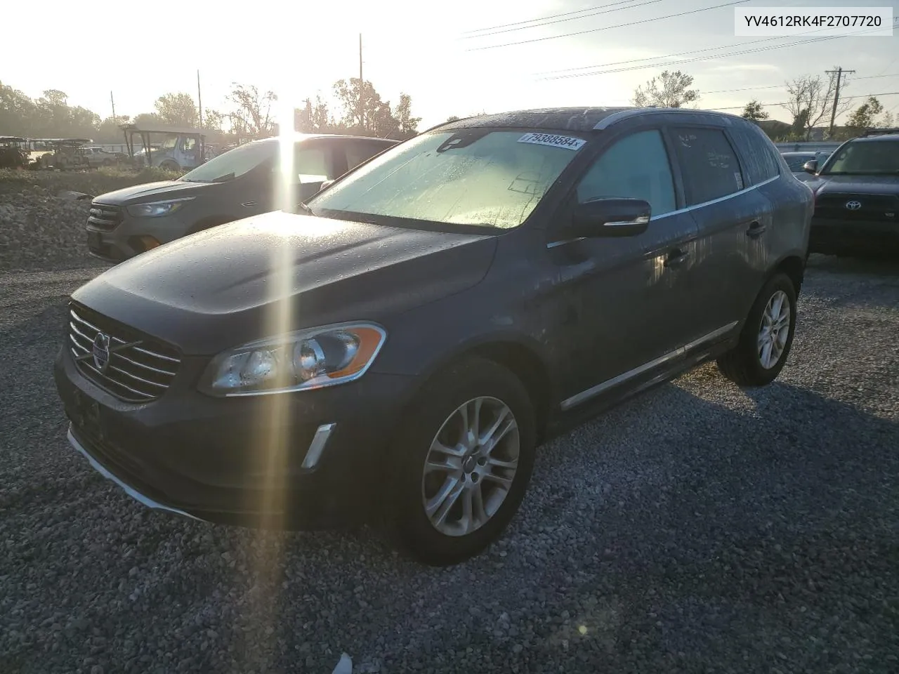 2015 Volvo Xc60 T5 Premier VIN: YV4612RK4F2707720 Lot: 79388584